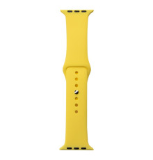 Ремінець для Apple Watch Band Silicone One-Piece Size-S 42/44/45/49 mm Колір 04, Yellow 2020000088721