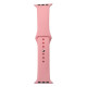 Ремінець для Apple Watch Band Silicone One-Piece Size-S 42/44/45/49 mm Колір 38, Shiny pink 2020000146414