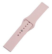 Ремешок Универс 20mm Silicone Original Button Design для Samsung/Amazfit/Huawei Колір Pink Sand 2020000420989