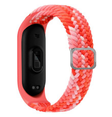 Ремешок для Xiaomi Mi Band 3 / 4 / 5 / 6 / 7 Elastic adjustment Колір Colorful Red 2020000424642