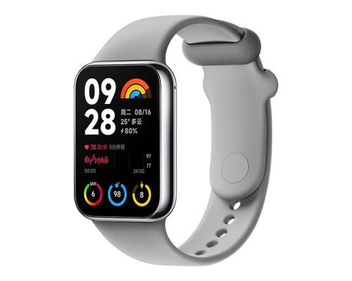 Ремінець для Xiaomi Mi Band 8 Pro/Mi Band 9 Pro/Redmi Watch 4 Silicone Колір Powder 2020000473251 ma35301_3345759