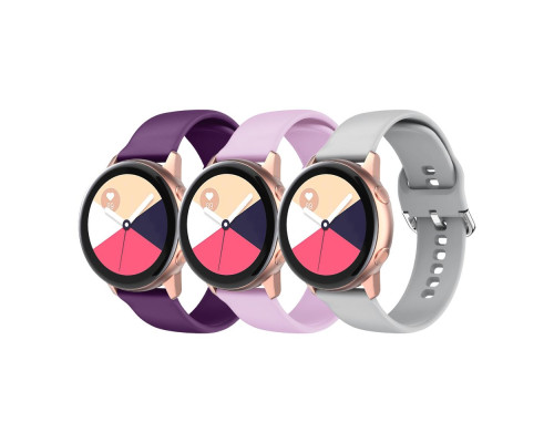 Ремінець Универс 20mm Silicone Original Design для Samsung/Amazfit/Huawei Колір Maroon 2020000475187 ma35723_3667339