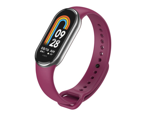Ремінець для Xiaomi Mi Band 8/9/10 Original Design Колір Shiny pink 2020000473497 ma32356_3667333