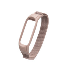 Ремінець для Xiaomi Mi Band 3 / 4 Milanese Loop Колір Пудровый 2020000165934