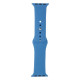 Ремінець для Apple Watch Band Silicone One-Piece Size-S 38/40/41 mm Колір 08, Dark blue