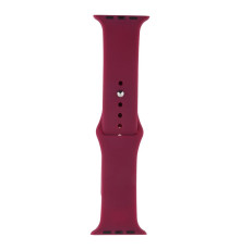 Ремінець для Apple Watch Band Silicone One-Piece Size-S 42/44/45/49 mm Колір 63, Garnet 2020000247227