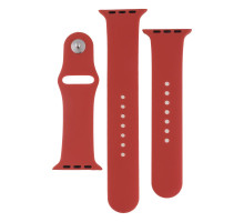 Ремінець для Apple Watch Band Silicone Two-Piece 42/44/45/49 mm Колір 25, Camelia 2020000268161