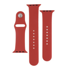 Ремінець для Apple Watch Band Silicone Two-Piece 42/44/45/49 mm Колір 25, Camelia 2020000268161