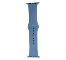 Ремінець для Apple Watch Band Silicone One-Piece Size-S 42/44/45/49 mm Колір 24, Azure 2000000541662