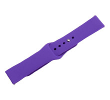 Ремешок Универс 20mm Silicone Original Button Design для Samsung/Amazfit/Huawei Колір Purple 2020000420972