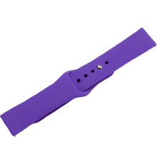 Ремешок Универс 20mm Silicone Original Button Design для Samsung/Amazfit/Huawei Колір Purple 2020000420972