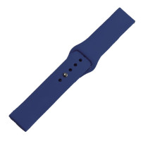 Ремешок Универс 22mm Silicone Original Button Design для Samsung/Amazfit/Huawei Колір Navy Blue 2020000420897