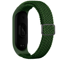 Ремешок для Xiaomi Mi Band 3 / 4 / 5 / 6 / 7 Elastic adjustment Колір Green 2020000424703