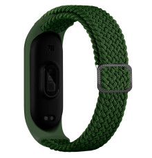 Ремешок для Xiaomi Mi Band 3 / 4 / 5 / 6 / 7 Elastic adjustment Колір Green 2020000424703