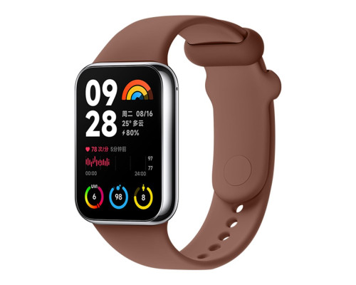 Ремінець для Xiaomi Mi Band 8 Pro/Mi Band 9 Pro/Redmi Watch 4 Silicone Колір Red 2020000473268 ma35301_3345760