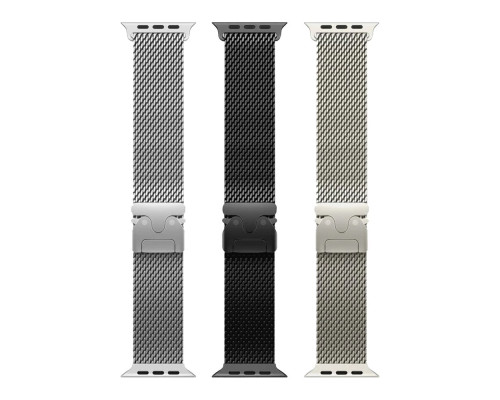 Ремінець для Apple Watch Milanese Clasp 38/40/41 mm Black ma37200_3610718