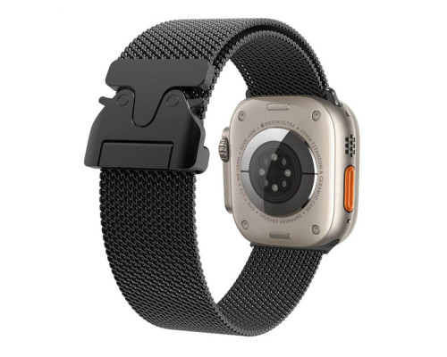 Ремінець для Apple Watch Milanese Clasp 38/40/41 mm Black ma37200_3610718
