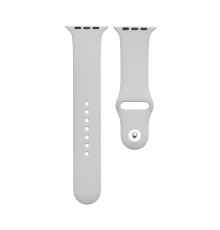 Ремінець для Apple Watch Band Silicone One-Piece Size-S 38/40/41 mm М'ята упаковка Колір 11.Antique White 2020000479789 ma38097_3667482