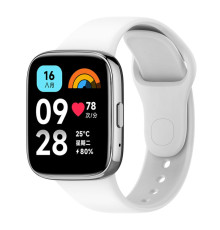 Ремінець для Xiaomi Redmi Watch 3 Active Silicone Колір White 2020000486862 ma35305_3345795