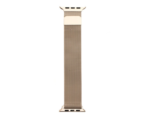Ремінець для Apple Watch Milanese loop 38/40/41 mm Колір Рожево-Золотий