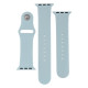Ремінець для Apple Watch Band Silicone Two-Piece 38/40/41 mm Колір 64, Light cyan