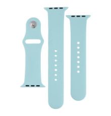 Ремінець для Apple Watch Band Silicone Two-Piece 42/44/45/49 mm Колір 59, Marine green 2020000268079