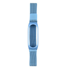Ремінець для Xiaomi Mi Band 3 / 4 / 5 / 6 Milanese Loop Колір Голубой