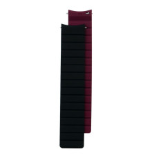 Ремінець для годинників Silicone Link Magnetic 22mm Колір Black-Bordo 2020000307914