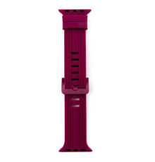 Ремінець для Apple Watch Band Silicone Shine 38/40/41 mm Колір Purple Red 2020000257165