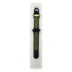 Ремінець для Apple Watch Nike 42/44/45/49 mm Колір 11, Чорно-Зелёний