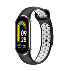 Ремінець для Xiaomi Mi Band 8 / 9 N Sport Колір Black/White 2020000420057