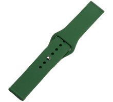 Ремешок Универс 22mm Silicone Original Button Design для Samsung/Amazfit/Huawei Колір Pine Green 2020000420880