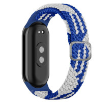 Ремешок для Xiaomi Mi Band 8 / 9 Elastic adjustment Колір Blue/White 2020000424581