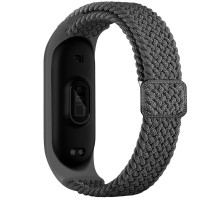 Ремешок для Xiaomi Mi Band 3 / 4 / 5 / 6 / 7 Elastic adjustment Колір Grey 2020000424734