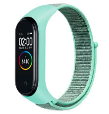 Ремешок для Xiaomi Mi Band 3 / 4 / 5 / 6 / 7 Nylon Колір Turquoise 2020000424420