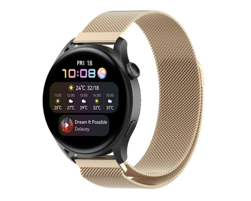 Ремінець Універс 22mm Milanese loop для Samsung/Amazfit/Huawei Колір Pink 2020000438236 ma32372_3342042