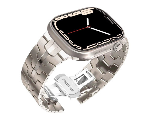 Ремінець для Apple Watch Metallic Chain 38/40/41 mm Колір Rose Gold 2020000464365 ma37195_3610676