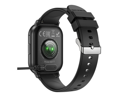 Кабель Зарядки для Годинника Borofone BD11 Колір Чорний 6941991119156