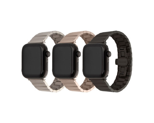 Ремінець для Apple Watch Metal Link 42/44/45/49 mm Колір Rose Gold 2020000478584 ma37192_3610702