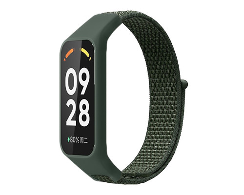 Ремінець для Xiaomi Mi Band 8 Active/Redmi Smart Band 2 Nylon Колір Wind and Cloud Gray 2020000487128 ma35300_3345751