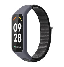 Ремінець для Xiaomi Mi Band 8 Active/Redmi Smart Band 2 Nylon Колір Wind and Cloud Gray 2020000487128 ma35300_3345751
