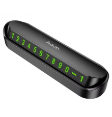 Автотабличка Hoco DPH01 black PLS-00-00141546