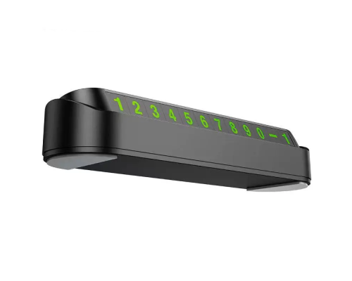 Автотабличка Hoco DPH02 black PLS-00-00141547