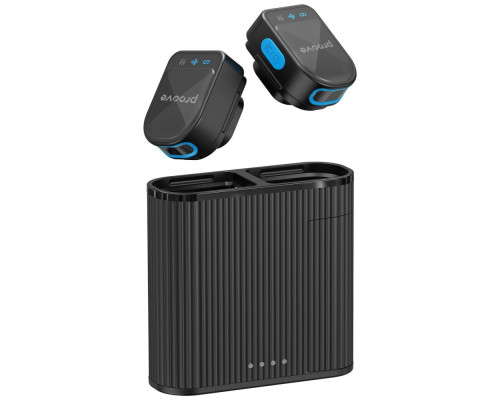 Бездротовий петличний мікрофон Proove DualCast black 2003000288681 6901111260755