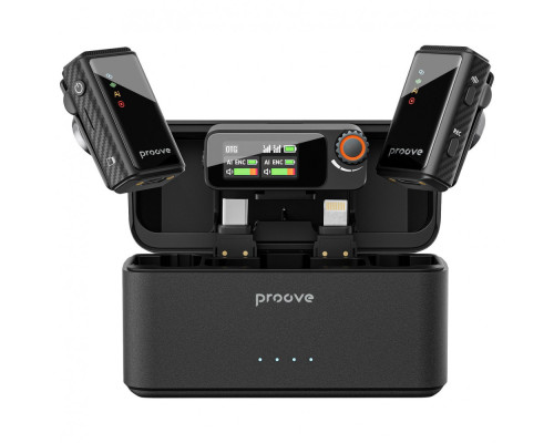 Бездротовий петличний мікрофон Proove Forum Pro black 2003000311099 6901116299002