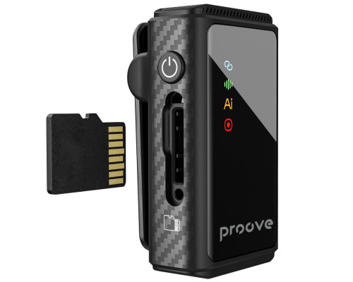 Бездротовий петличний мікрофон Proove Forum Pro black 2003000311099 6901116299002
