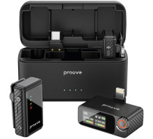 Бездротовий петличний мікрофон Proove Forum Pro black 2003000311099 6901116299002