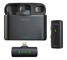 Бездротовий петличний мікрофон Proove Demo Lightning black 2001001859961 6901115727384