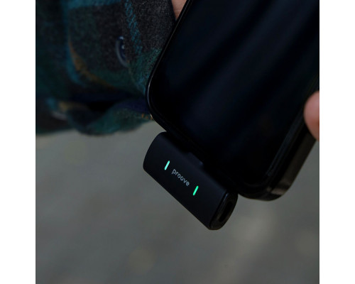 Бездротовий петличний мікрофон Proove Demo Lightning black 2001001859961 6901115727384