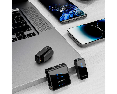 Бездротовий петличний мікрофон Proove ToneLine black 2003000307443 6901118217578